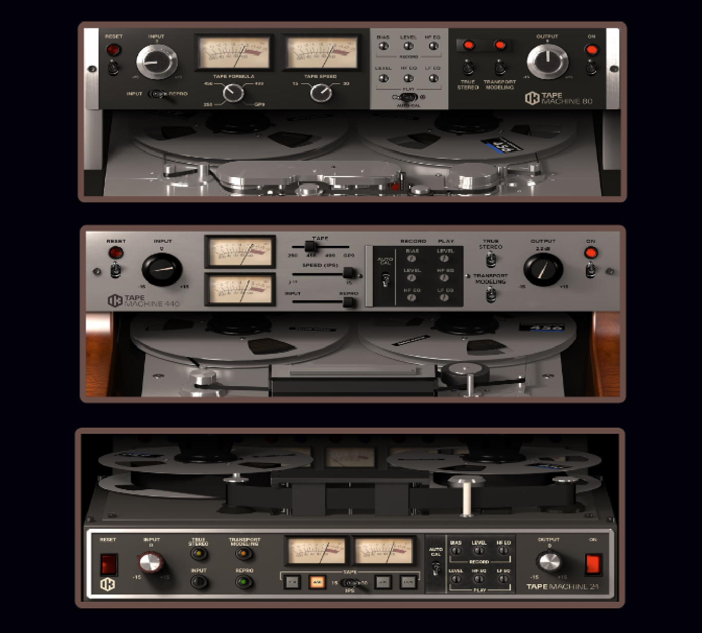 IK Multimedia T-RackS Tape Machine TRIO Bundle (24, 80, 440)